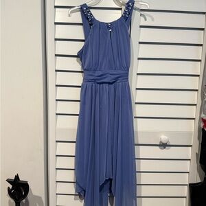 Macy's Blue Sleeveless Kids Dress